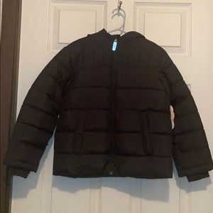Boy Black Bubble Jacket